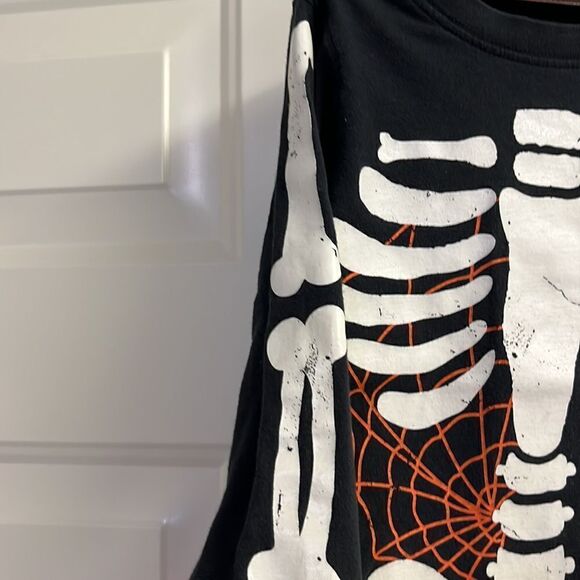 Halloween Skelton and Tutu Party Outfit- 4T - Picture 4 of 16